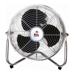 Floor Fan Grupo FM F30 Ø 30 cm 55W Black