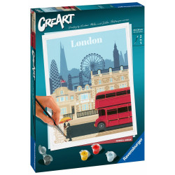 Paint by Numbers Set Ravensburger London