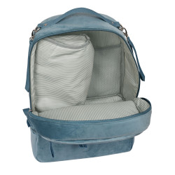 Baby Accessories Backpack Safta Leaves Turquoise (30 x 43 x 15 cm)