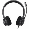 Headphones with Microphone Trust 25089 Black