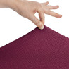 Chair Cover Eysa BRONX Burgundy 50 x 55 x 50 cm 2 Units