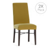 Chair Cover Eysa BRONX Mustard 50 x 55 x 50 cm 2 Units