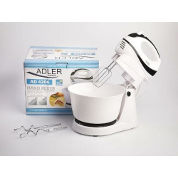 Cup Blender Adler White Black 300 W