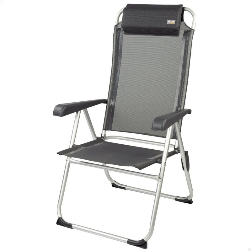 Folding Chair with Headrest Aktive 44 x 101 x 55 cm