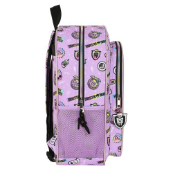 School Bag Monster High Best boos Lilac 33 x 42 x 14 cm