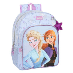 School Bag Frozen Believe Lilac 33 x 42 x 14 cm