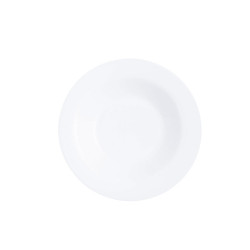 Plate set Arcoroc Intensity White 6 Units Glass 22 cm