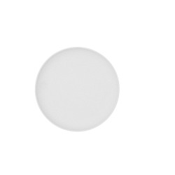 Flat Plate Bidasoa Fosil White Ceramic 21,3 x 21,2 x 2,2 cm (8 Units)