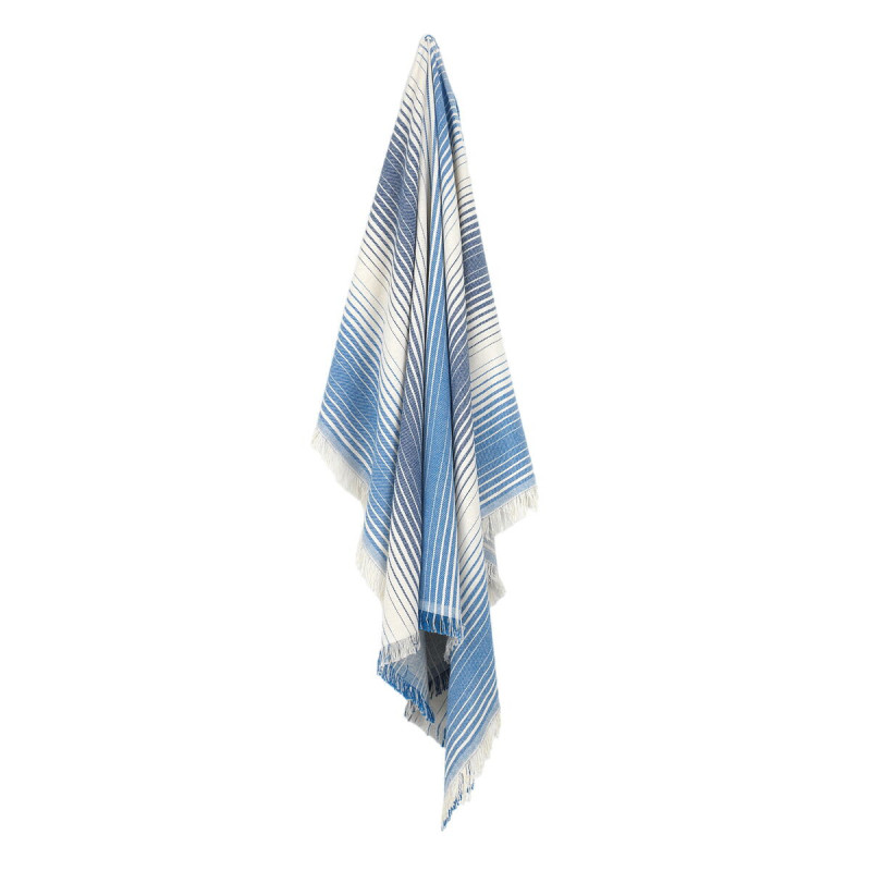 Beach Towel Alexandra House Living Ibiza Blue 125 x 180 cm