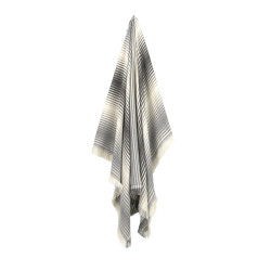 Beach Towel Alexandra House Living Ibiza Grey 125 x 180 cm