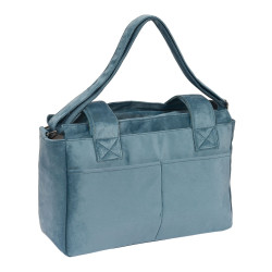 Diaper Changing Bag Safta Leaves Turquoise (46 x 26 x 15 cm)