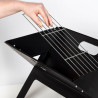 Barbecue Portable Aktive Black Steel Iron 45 x 30 x 29 cm