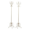 Coat rack Metal Cream (30 x 180 x 30 cm)