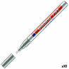 Permanent marker Edding 751 Silver (10 Units)