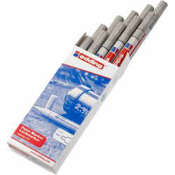 Permanent marker Edding 751 Silver (10 Units)