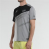 Men’s Short Sleeve T-Shirt Bullpadel Lucio Grey