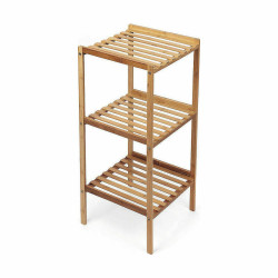 Shelves Confortime Natural Bamboo 35 x 35 x 76,2 cm (2 Units)