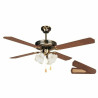 Ceiling Fan with Light Orbegozo Wood 60 W Ø 132 cm