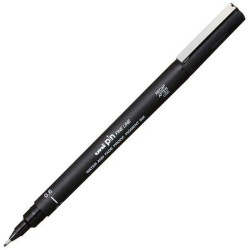 Permanent marker Uni-Ball PIN06-200 Black 0,6 mm 12 Pieces (6 Units)