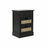 Chest of drawers DKD Home Decor Natural Black Vintage Paolownia wood (40 x 30 x 58,5 cm)