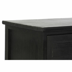 Chest of drawers DKD Home Decor Natural Black Vintage Paolownia wood (40 x 30 x 58,5 cm)