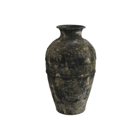 Vase Home ESPRIT Dark grey Terracotta Oriental 26 x 26 x 46,5 cm