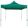 Gazebo Aktive Foldable Adjustable height Steel Polyester 420D Oxford Green 300 x 320 x 300 cm