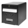 Letterbox Burg-Wachter   Black Stainless steel Crystal Galvanised Steel 28 x 36,5 x 31 cm