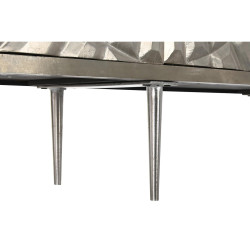 Sideboard DKD Home Decor Champagne Metal Mango wood 154 x 43 x 99,5 cm