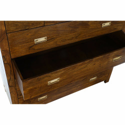 Chest of drawers DKD Home Decor Brown Golden Acacia Natural Colonial 110 x 40,5 x 110 cm