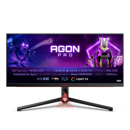 Monitor AOC AG344UXM UltraWide Quad HD 34" 170 Hz