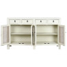 Sideboard Home ESPRIT White Natural 168 x 42,5 x 100 cm