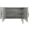 Sideboard DKD Home Decor Golden White Iron Mango wood (180 x 55 x 81 cm)