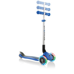 Scooter Globber Primo Foldable Lights Lights Wheels x 3 Blue