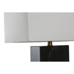 Desk lamp DKD Home Decor White Black Golden Metal 60 W 220 V 40 x 23 x 58 cm