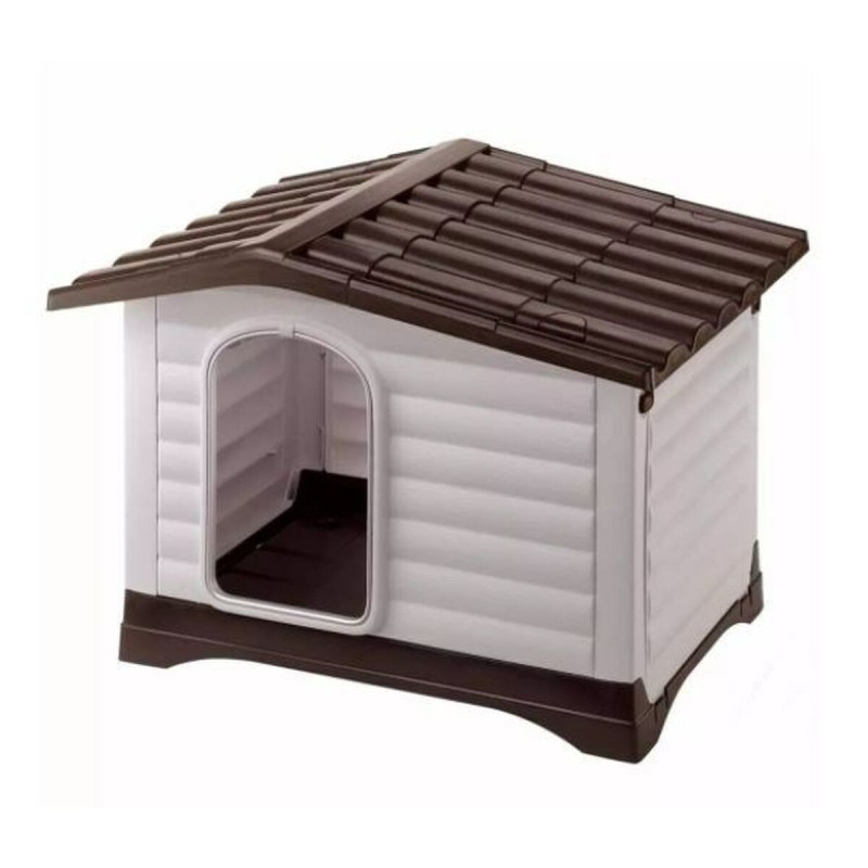 Hut Ferplast Dogvilla White Multicolour Plastic