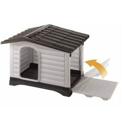 Hut Ferplast Dogvilla White Multicolour Plastic