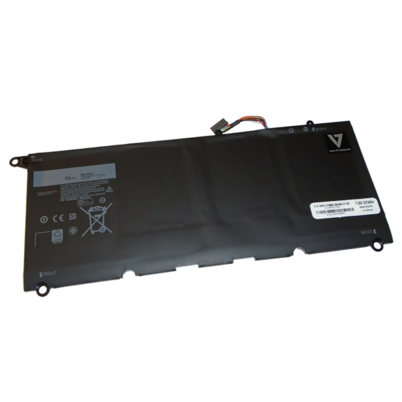 Laptop Battery V7 D-JHXPY-V7E Black 7435 mAh