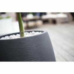 Plant pot EDA Anthracite Ø 50 cm