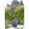 Plant pot EDA Anthracite Ø 50 cm