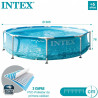 Detachable Pool Intex 305 x 76 x 305 cm