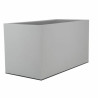 Planter Riviera Rectangular Granite Grey 80 x 40 cm