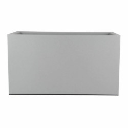 Planter Riviera Rectangular Granite Grey 80 x 40 cm