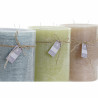 Candle DKD Home Decor Vanilla Wax (3) (3 Pieces)