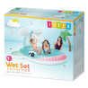 Inflatable Paddling Pool for Children Intex Whale 200 L 196 x 91 x 201 cm (4 Units)