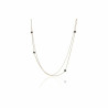 Ladies' Necklace Sif Jakobs C322-5-BK-RG 45 cm