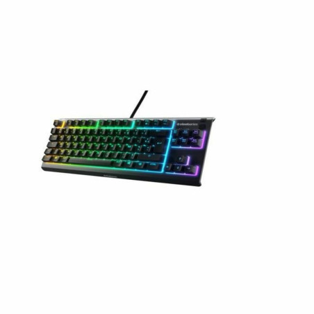 Keyboard SteelSeries Apex 3 Gaming Black With cable French AZERTY AZERTY