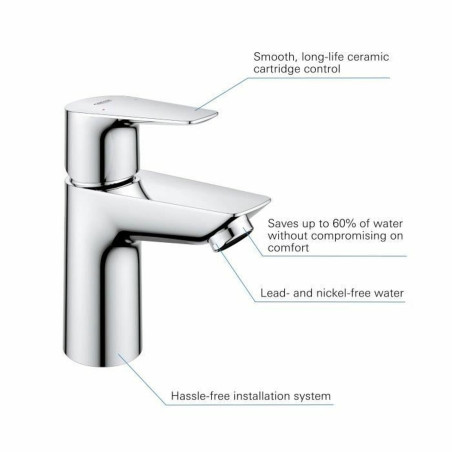 Mixer Tap Grohe Start Edge Brass