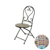 Garden chair Praha Black Exterior Iron (39 x 47 x 94 cm)