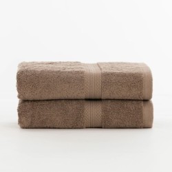 Bath towel SG Hogar Brown 50 x 100 cm 50 x 1 x 10 cm 2 Units